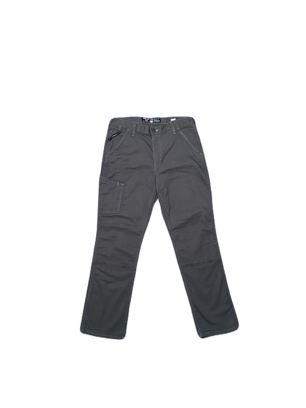Ariat Double Knee Rebar M4 Relaxed Straight For Pants Gray 34x32 Utility